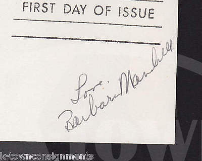 BARBARA MANDRELL COUNTRY MUSIC AUTOGRAPH SIGNED JIMMIE RODGERS MAIL COVER 1978 - K-townConsignments