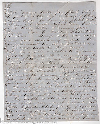 HONESDALE PENNSYLVANIA LETTER HOME MENTIONING BURNING OF STEAMSHIP ST. JOHN 1830 - K-townConsignments