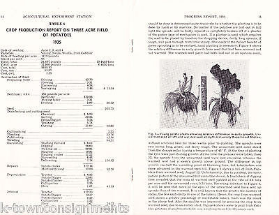 UNIVERSITY OF ALASKA AGRICULTURAL EXPERIMENT STATION PROGRESS REPORT 1935 - K-townConsignments