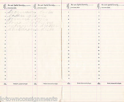 DINSMORE'S ELEMENTARY SCHOOL SPELLING ANTIQUE ENGLISH TEACHERS EDUCATIONAL BOOK - K-townConsignments