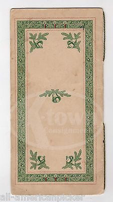 WWI 8th INFANTRY AMERICAN FORCES IN GERMANY VINTAGE CHRISTMAS DINNER MENU 1920 - K-townConsignments