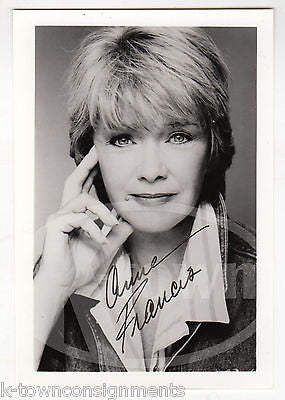 ANNE FRANCIS HONEY WEST FORBIDDEN PLANET ACTRESS ORIGINAL AUTOGRAPH SIGNED PHOTO - K-townConsignments