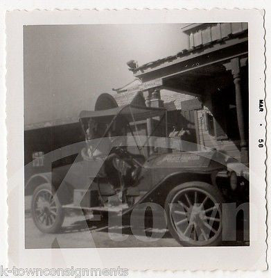 PALISADE & EUREKA NEVADA LAST FRONTIER ANTIQUE CAR TOUR VINTAGE SNAPSHOT PHOTO - K-townConsignments