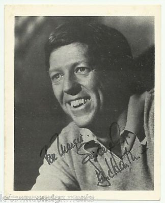 DAVID HARTMAN TV PERSONALITY JOURNALIST VINTAGE AUTOGRAPH SIGNED PHOTO PRINT - K-townConsignments