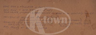 GENE BUCK & ASSOCIATES MUSIC WRITER ASCAP PRESIDENT VINTAGE PHOTO ON BOARD - K-townConsignments