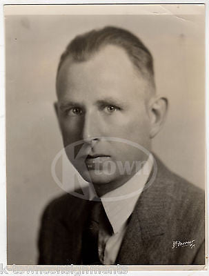 JOHN  EUGENE HASTY EB AND ZEB RADIO PERSONALITY AUTHOR ANTIQUE PRESS PHOTO 1932 - K-townConsignments