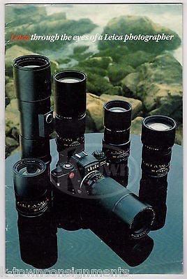 LEICA PHOTOGRAPHY CAMERAS LENSES VINTAGE DEALERS ORDER FORM ADVERTISING CATALOG - K-townConsignments