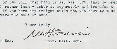 EDISON GENERAL ELECTRIC COMPANY BOSTON MASS ANTIQUE SIGNED LETTERHEAD 1891 - K-townConsignments