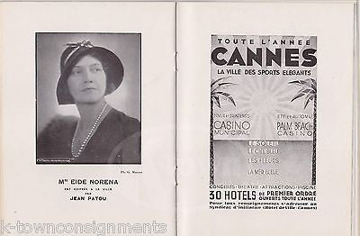 FAUST PARIS OPERA FRANCE ANTIQUE ART DECO ADVERTISING THEATRE PROGRAM 1931 - K-townConsignments