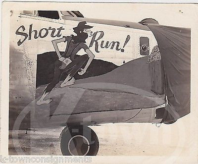 SHORT RUN! WWII BOMBER PLANE NOSE ART CHANUTE AIR FORCE BASE SNAPSHOTS PHOTOS - K-townConsignments