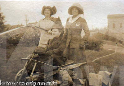 CHAMPION SHOW DOG & NATIVE AMERICAN HALLOWEEN COSTUME ANTIQUE SNAPSHOT PHOTOS - K-townConsignments