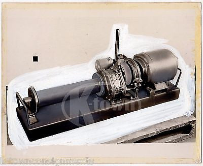 CENTRIFUGE BREAK ASSEMBLY MACHINERY ANTIQUE INDUSTRIAL DESIGN PHOTOGRAPH - K-townConsignments