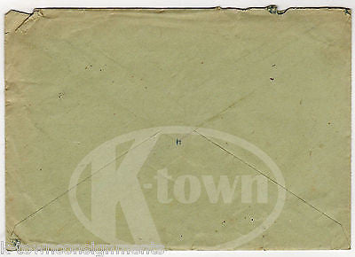 WWII GERMAN FIELD POST 1940 STAMPED POSTAL COVER HANDWRITTEN LETTER FELDPOST - K-townConsignments