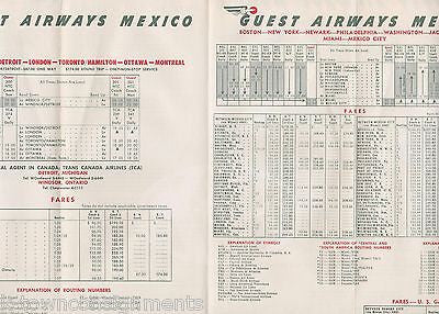 AMERICAN AIRLINES GRAND CANYON GREAT WEST VINTAGE TRAVEL ADVERTISING BROCHURE - K-townConsignments