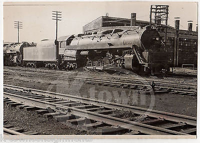 PENNSYLVANIA READING RAILROAD TRAINS 3 VINTAGE 5x7 SNAPSHOT PHOTOGRAPHS - K-townConsignments