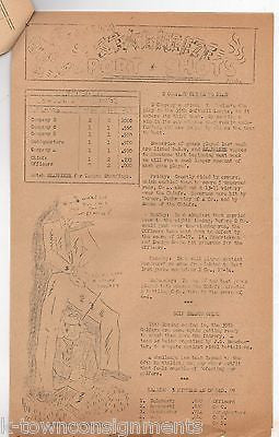 SEABEES 35th BATTALION CAMP PARKS CA WWII GRAPHIC ILLUSTRATED BASE NEWSLETTER - K-townConsignments