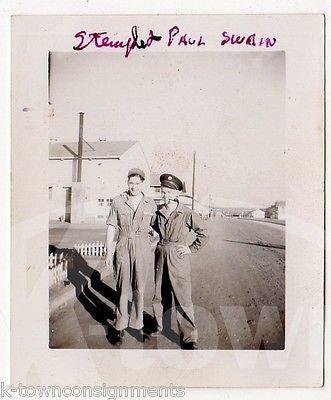 PAUL SWAIN SHEPPARD FIELD TEXAS AIR FORCE BASE VINTAGE IDed SNAPSHOT PHOTOS - K-townConsignments