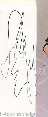 IGOR MARKOV BALLET STAGE DANCER AUTOGRAPH SIGNED PHOTOCOPY PAGE - K-townConsignments