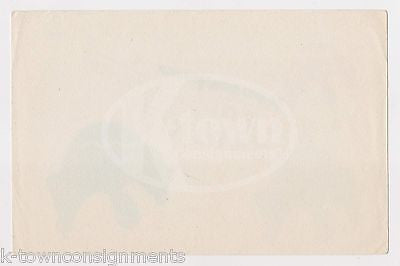 IDEAL HAIR DYE COLORING VINTAGE INK BLOTTER FRENCH GRAPHIC ADVERTISING CARD - K-townConsignments