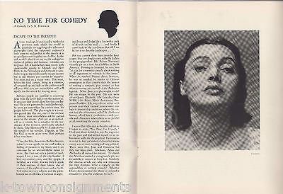 KATHARINE CORNELL THEATRE ACTRESS & PRODUCER STAGE PORTRAITS SOUVENIR PROGRAM - K-townConsignments