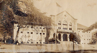 ROYAL SCHOOL HONOLULU BOARDING SCHOOL ARCHITECTURE ANTIQUE SNAPSHOT PHOTOGRAPH - K-townConsignments