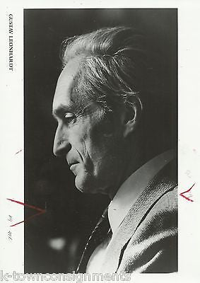 GUSTAV LEONHARDT SPECIAL PERFORMANCE VINTAGE PRESS PHOTO - K-townConsignments