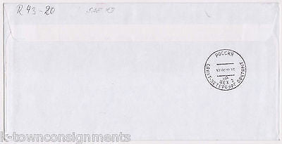 VOSTOK ANTARCTIC ICE DRILLING VINTAGE RUSSIA STAMPED POSTAL MAIL COVER 1998 - K-townConsignments