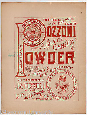 TWENTY-ONE J.L. MOLLOY ANTIQUE GRAPHIC ART SHEET MUSIC SONG BY J.A. POZZONI - K-townConsignments