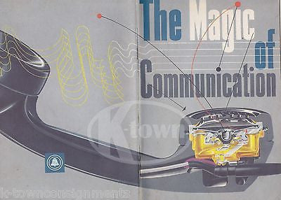 MAGIC OF COMMUNICATION VINTAGE BELL TELEPHONE COMPANY GRAPHIC ADVERTISING BOOK - K-townConsignments
