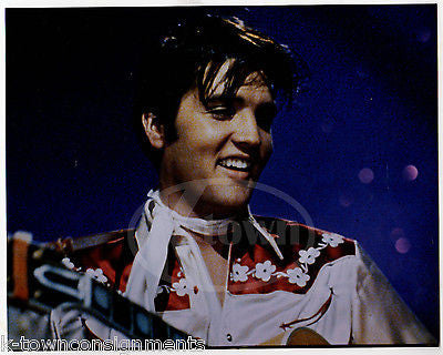 ELVIS PRESELY ROCK N ROLL MUSIC LEGEND VINTAGE STAGE MOVIE STILL PHOTOGRAPH - K-townConsignments