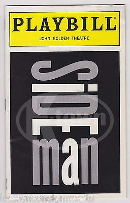 EDIE FALCO & SIDE MAN CAST AUTOGRAPH SIGNED JOHN GOLDEN THEATRE NY PLAYBILL - K-townConsignments