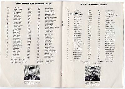 Yokohama Command Occupied Japan Cherry Blossom Bowl Football Game Program 1951 - K-townConsignments