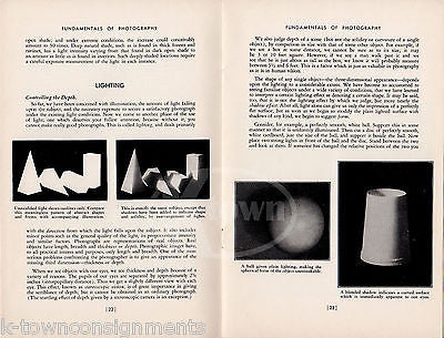 NEW YORK ISTITUTE OF PHOTOGRAPHTY VINTAGE NYI PHOTO FUNDAMENTALS TEXT BOOK - K-townConsignments