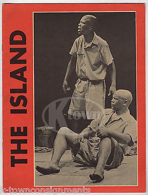 SIZWE BANZI IS DEAD JOHN KANI WINSTON NTSHONA VINTAGE THEATRE PLAY PROGRAM - K-townConsignments