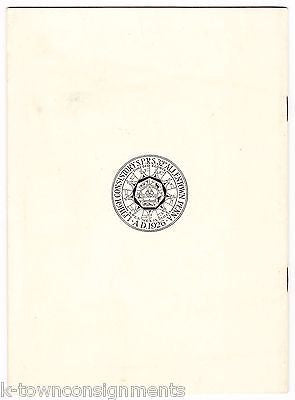 SCOTTISH FREEMASONS ALLENTOWN PENNSYLVANIA LEHIGH FREEMASONRY PROGRAM 1941 - K-townConsignments