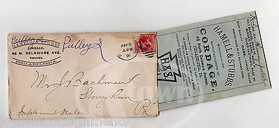 HAMELL & STUBBS YACHT BOATING TACKLE PHILADELPHIA GRAPHIC ADVERTISING CATALOG - K-townConsignments