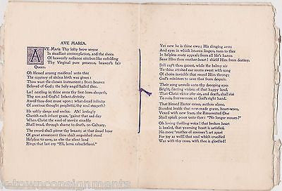 VIOLE DEL PENSIERO AVE MARIA POEMS BY VIOLA VERNON ANTIQUE POETRY BOOK SYRACUSE - K-townConsignments