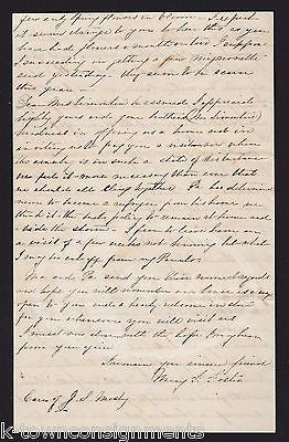 CIVIL WAR CONFEDERATE SOUTHERN BELLE WIDOW OCCUPIED NORTH CAROLINA LETTER 1864 - K-townConsignments