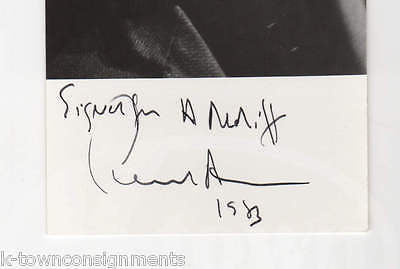 EDWARD ALBEE WHO'S AFRAID OF VIRGINIA WOLF PLAYWRIGHT AUTOGRAPH SIGNED PHOTO - K-townConsignments