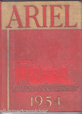 HAL GEORGE NY THEATRE COSTUME DESIGNER AUTOGRAPH SIGNED SANTA ANA YEARBOOK 1954 - K-townConsignments