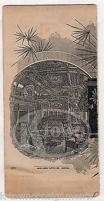 BOSTON NEW YORK SPRINGFIELD RAILROAD TRAIN LINE GRAPHIC ADVERTISING BROCHURE - K-townConsignments