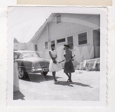 LOVELY BLACK AFRICAN AMERICAN WOMEN WILMINGTON NC VINTAGE SNAPSHOT PHOTOS LOT - K-townConsignments