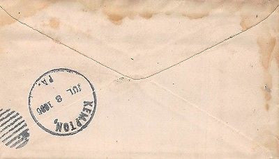 WILLIAM EVERITT WEIDASVILLA PENNSYLVANIA FARMING ANTIQUE AUTOGRAPH SIGNED LETTER - K-townConsignments