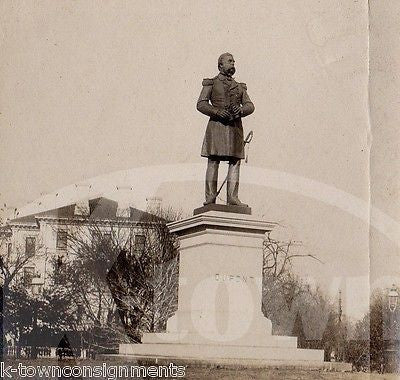 SAMUEL FRANCIS DuPONT CIVIL WAR NAVY MEMORIAL MONUMENT ANTIQUE SNAPSHOT PHOTO - K-townConsignments