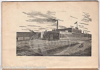 DAVIS PLATFORM BINDER CLEVELAND OHIO FARM EQUIPMENT ANTIQUE GRAPHIC SALE CATALOG - K-townConsignments