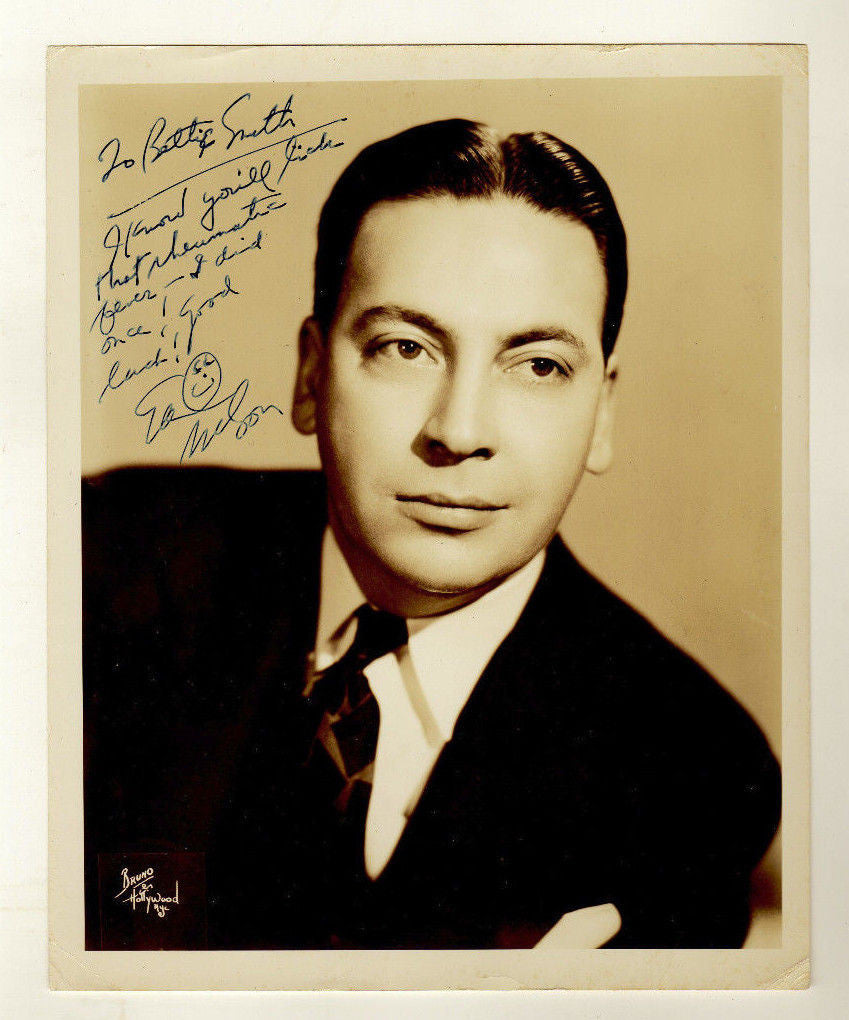 EARL WILSON IT HAPPENED LAST NIGHT NEWSPAPER JOURNALIST AUTOGRAPH SIGNED PHOTO - K-townConsignments