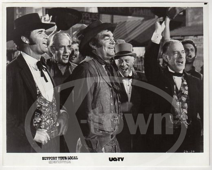 SUPPORT YOUR LOCAL GUN FIGHTER JAMES GARNER VINTAGE TV SHOW PROMO PHOTOGRAPH - K-townConsignments
