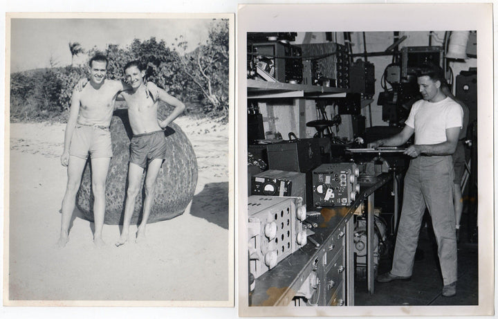 WWII ATOMIC BOMB BAKER WWII PHOTOGRAPER ID CARD & BIKINI ATOLL MILITARY PHOTOS - K-townConsignments