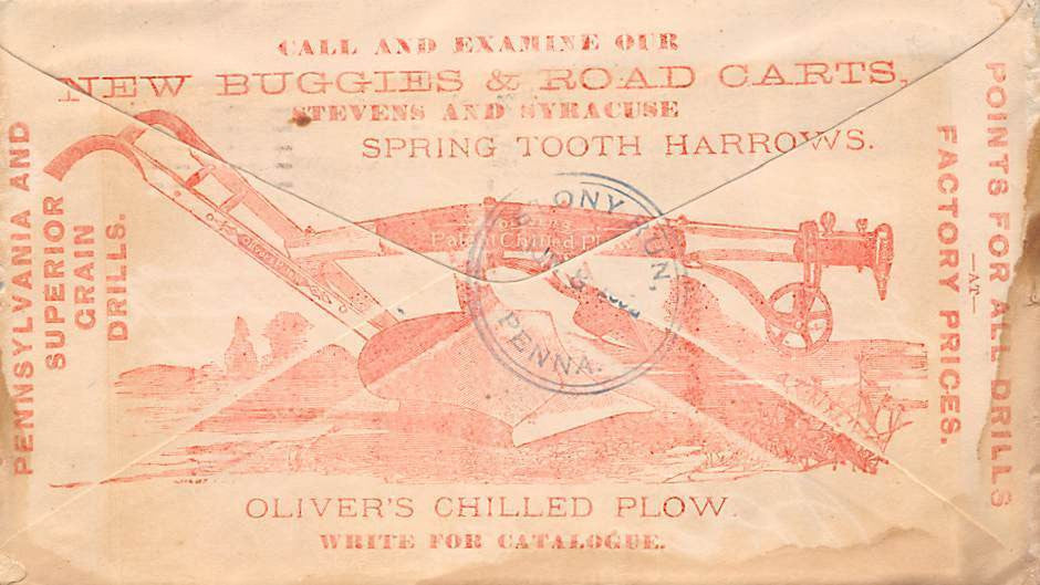 GRIFFITH TURNER AGRICULTURAL FERTILIZER ANTIQUE GRAPHIC ADVERTISING LETTER 1892 - K-townConsignments