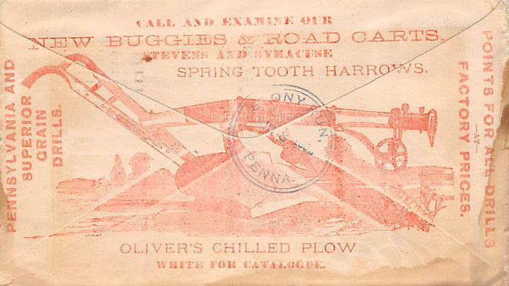 GRIFFITH TURNER AGRICULTURAL FERTILIZER ANTIQUE GRAPHIC ADVERTISING LETTER 1892 - K-townConsignments